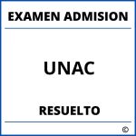 Examen de Admision UNAC Resuelto