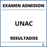 Examen de Admision UNAC Resultados