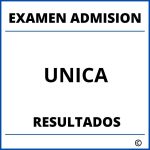 Examen de Admision UNICA Resultados