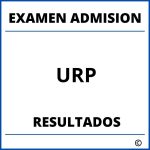 Examen de Admision URP Resultados