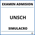 Simulacro Examen de Admision UNSCH