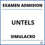 Simulacro Examen de Admision UNTELS