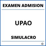 Simulacro Examen de Admision UPAO